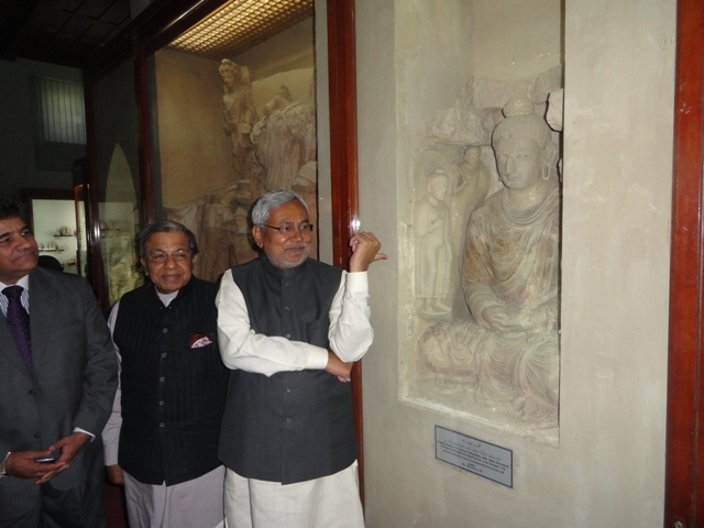 CM Bihar  at Taxila Museum